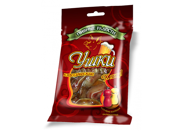 Уши свиные классические "Пивные радости" (100гр) в Сочи
