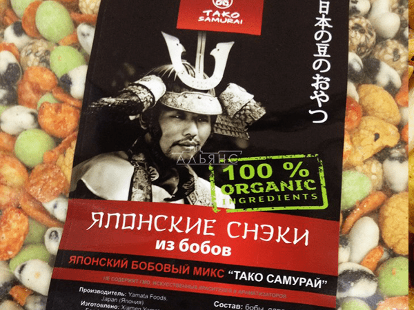 Японские снеки в Сочи