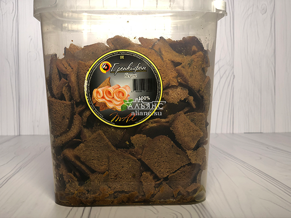 Ржаные гренки с беконом в Сочи