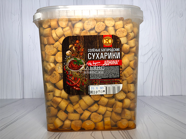 Сухарики с аджикой в Сочи