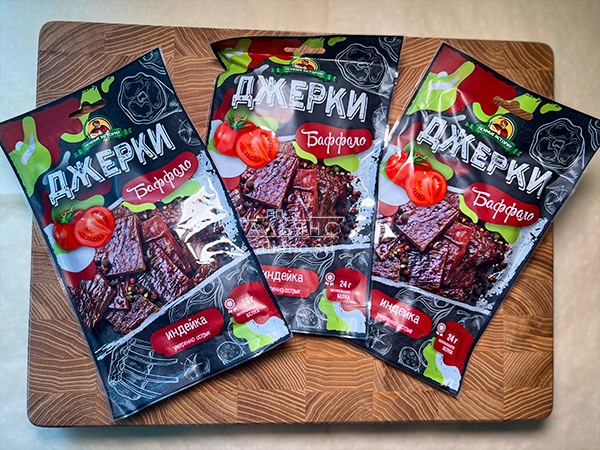 Джерки из индейки "Баффало" 45 гр. в Сочи