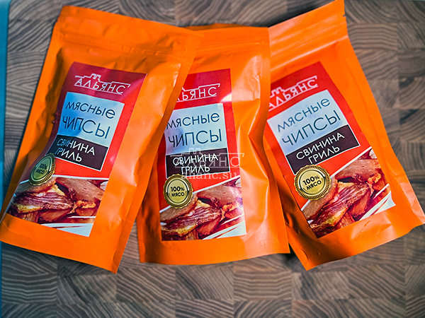 Мясо (АЛЬЯНС) вяленое свинина "Гриль" 50 гр. в Сочи