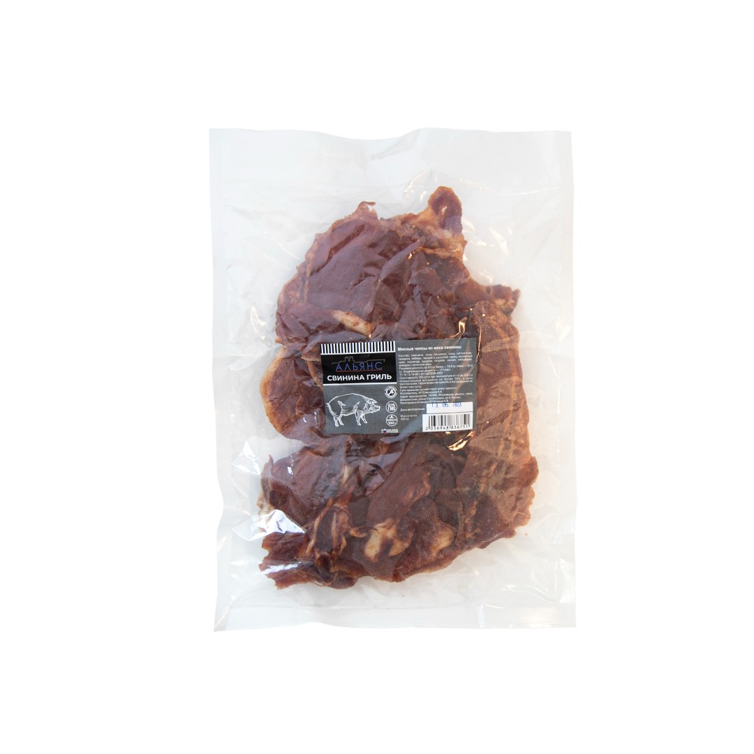 Мясо (АЛЬЯНС) вяленое свинина гриль (500гр) в Сочи