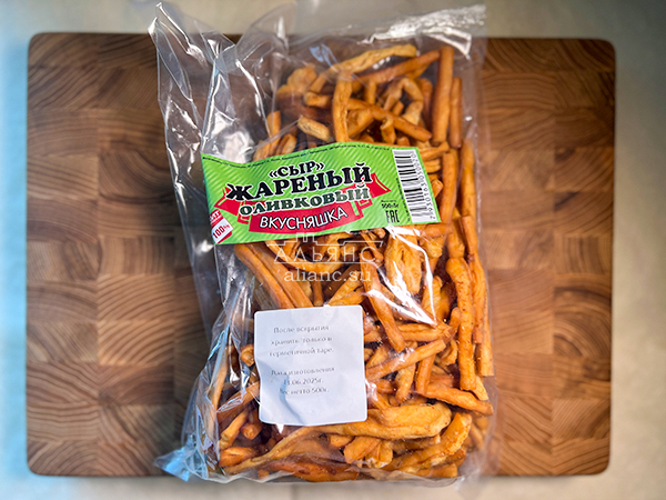 Жареный сыр "ВКУСНЯШКА" (Оливковый) 500гр. в Сочи
