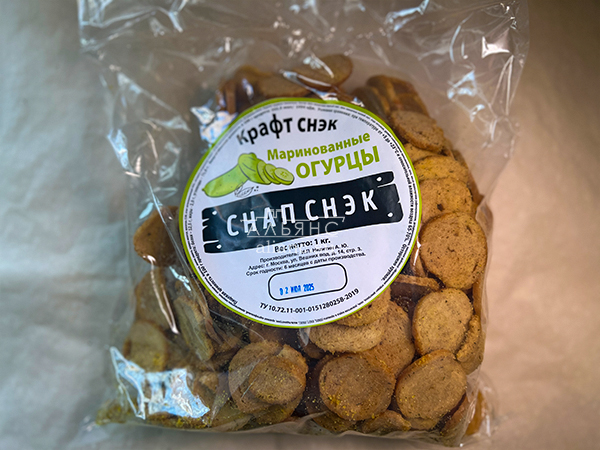 Снапсы ПШЕНИЧНЫЕ "Маринованные огурцы" в Сочи