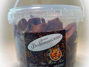 Икра кефали вяленая: Гренки 