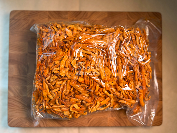 Нитка ЖАРЕНАЯ "Тайский перец" Oktobersnack 1 кг (сырный продукт) в Сочи