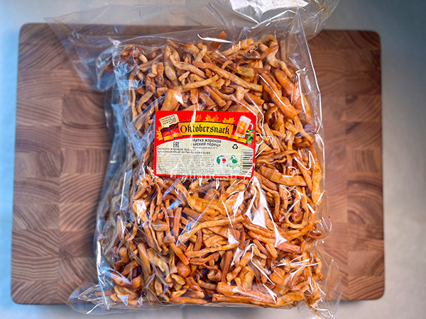 Нитка ЖАРЕНАЯ "Тайский перец" Oktobersnack 1 кг (сырный продукт) в Сочи