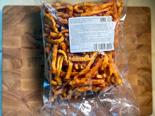 Нитка ЖАРЕНАЯ  Oktobersnack1 кг (сырный продукт) в Сочи