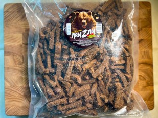 Ресторанные гренки с морской солью: Соломка Бородинская со вкусом Тайский перец