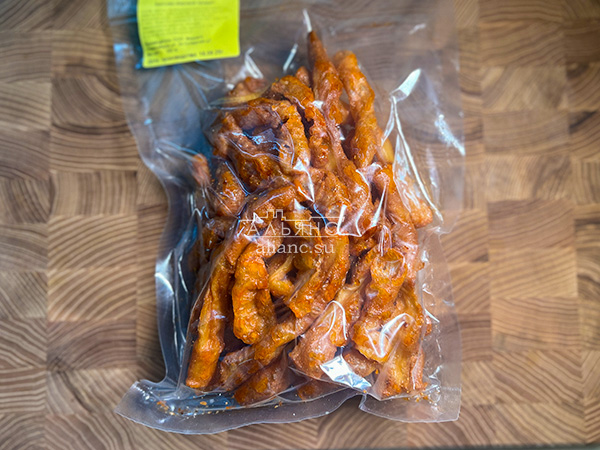 Жареный сыр СПАГЕТТИ "Куриные крылья" в Сочи